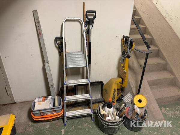 Blandad utrustning murning/trädgård