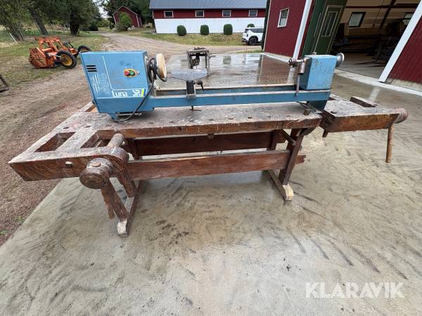 Svarv med bänk Luna SP800