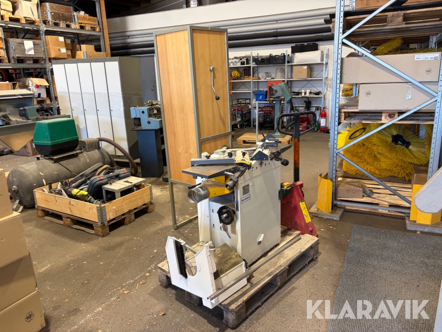 Rikt- & planhyvel Holzmann-Maschinen HOB 260