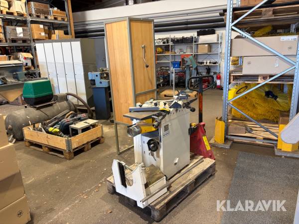 Rikt- & planhyvel Holzmann-Maschinen HOB 260