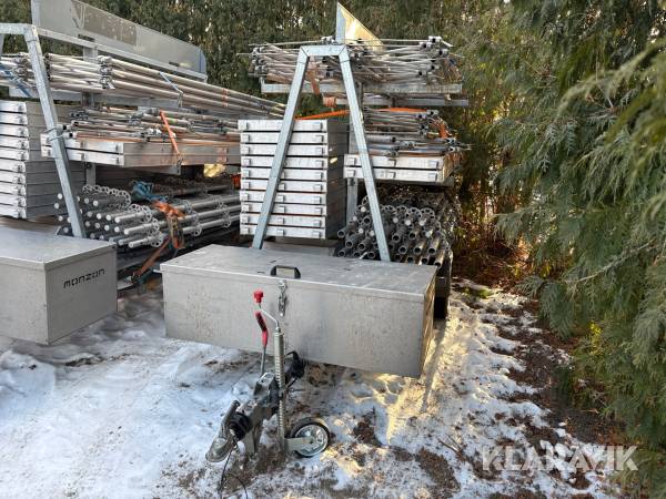 Ställningssläp Modular Light/Tysse 115 m2