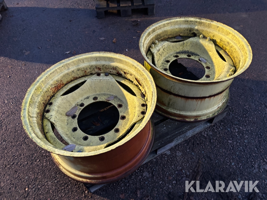 Fälgar till John deere 2st