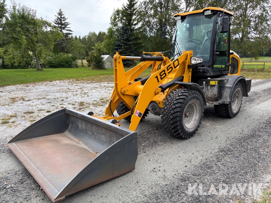 Hjullastare Swekip ZL 15 inkl redskap