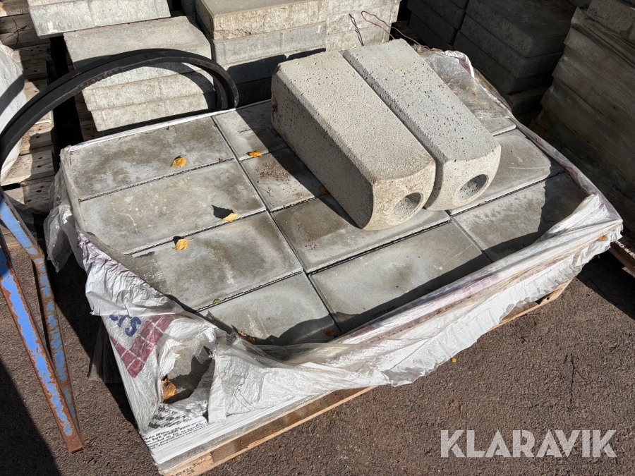 Plattor 400x200x50 mm 1 st pall