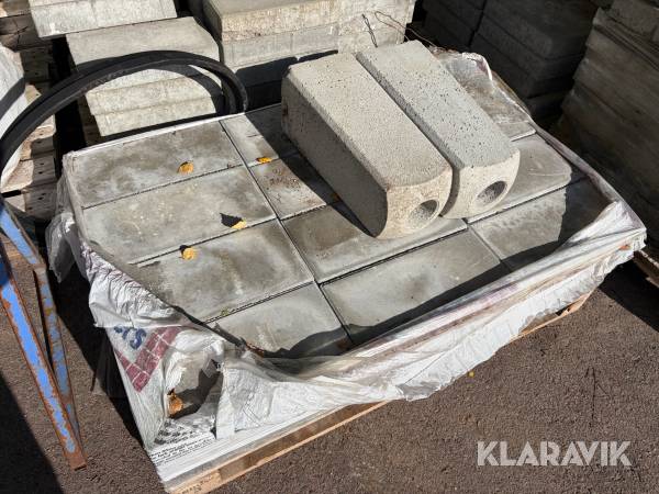 Plattor 400x200x50 mm 1 st pall