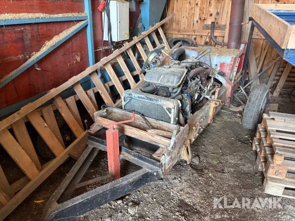 Lastbilsmotor Volvo D50 med växellåda & vändlåda