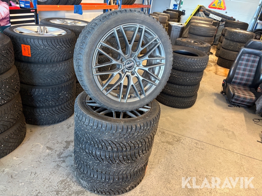 4 st winterhjul Nokian / Mega Wheels Hakkapelitta 9 till Honda