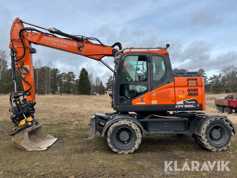 Grävmaskin Doosan DX165W