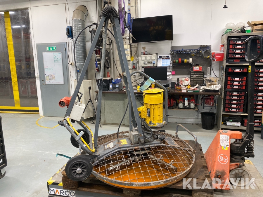 Glättare el Atlas Copco BG Combi 90