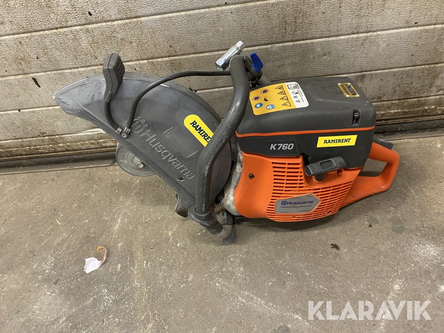 Kapmaskin/ Sten & Asfaltkap bensin Husqvarna K760