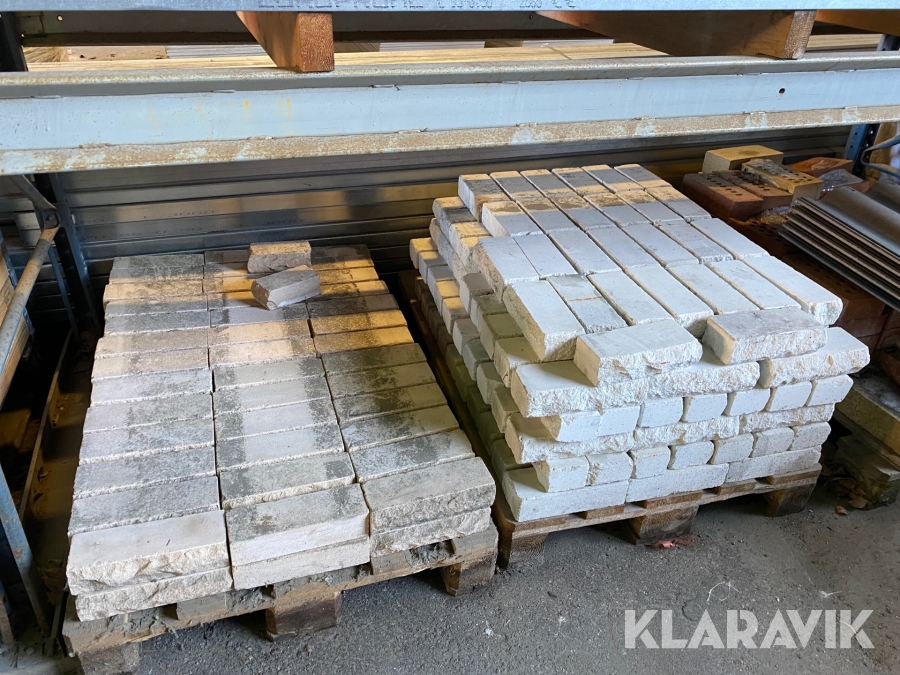 Mexitegel 2 pallar beige & vit