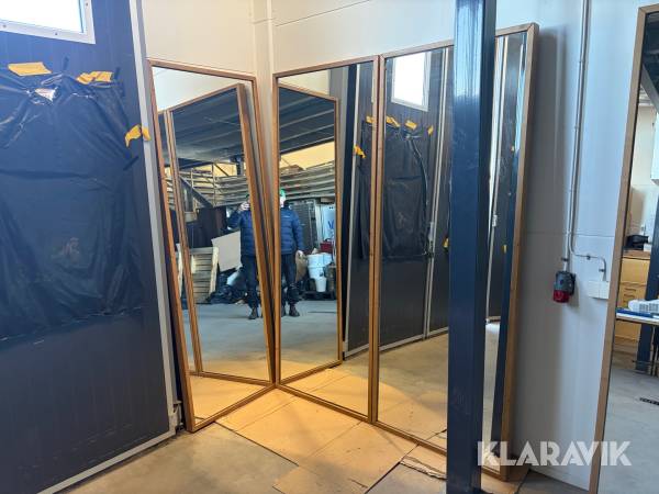 Speglar / butiksspeglar 6st