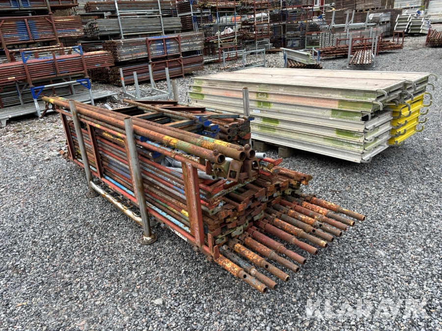 Ställningsmaterial Haki/Unihak ca 55-60 m2