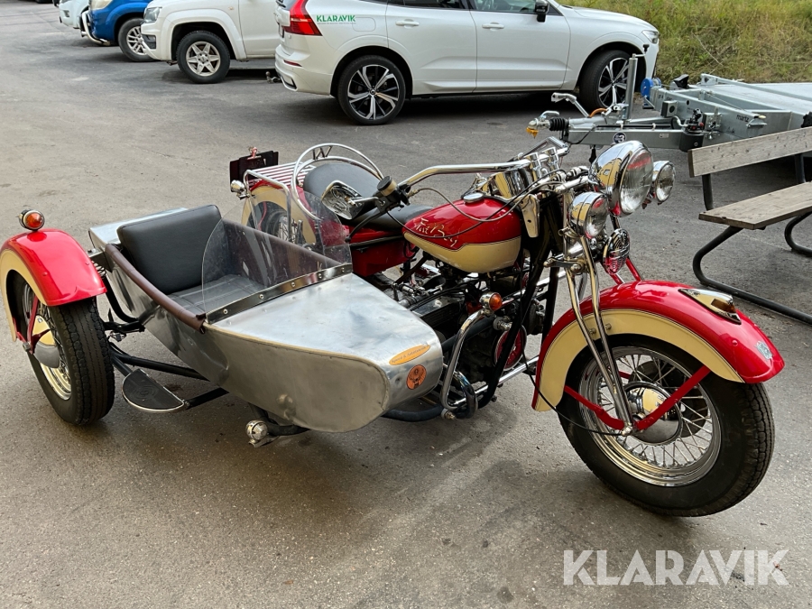 Motorcykel med sidovagn Marwing Volkswagen 1600