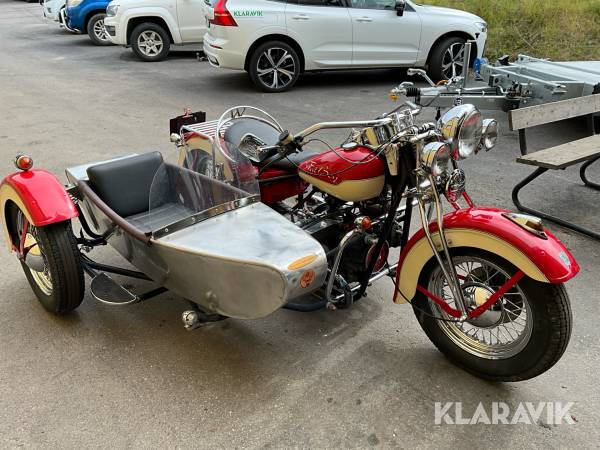 Motorcykel med sidovagn Marwing Volkswagen 1600