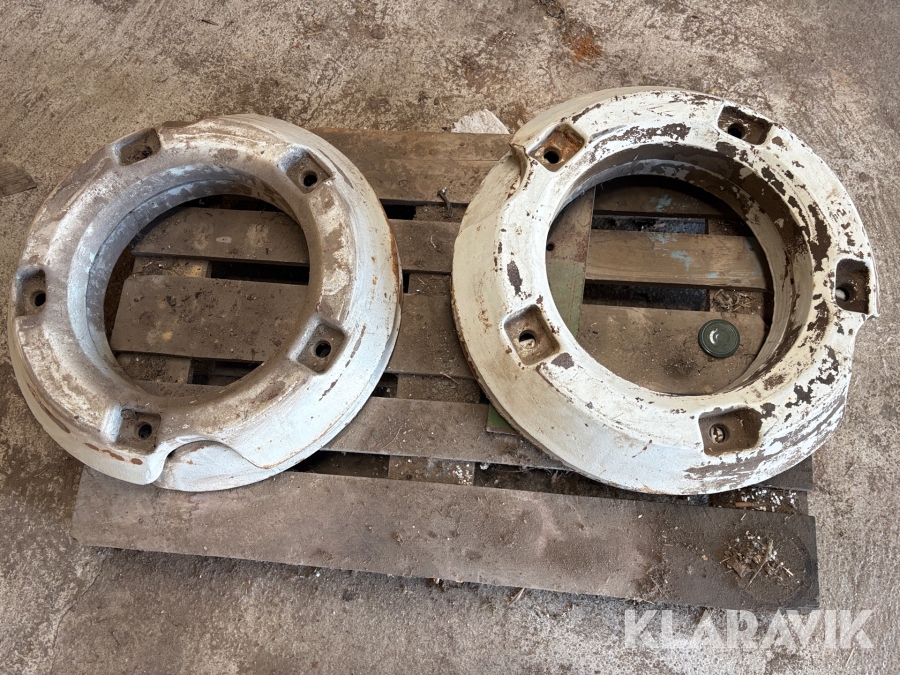 Hjulvikter Valmet 80kg/styck 4st