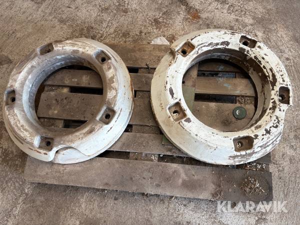 Hjulvikter Valmet 80kg/styck 4st