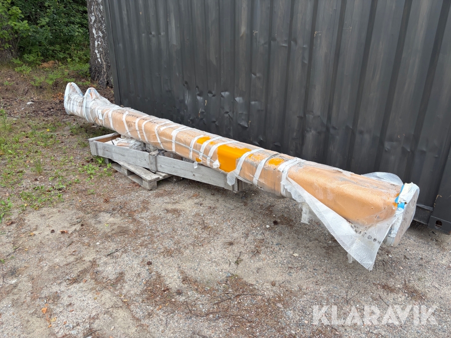 Pelarkran Donati med sväng & elektrisk kättingtelfer