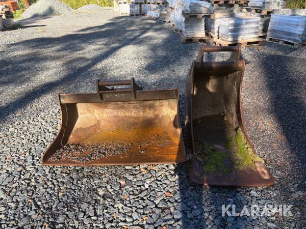 Planerskopa och grävskopa Engcon, YPV