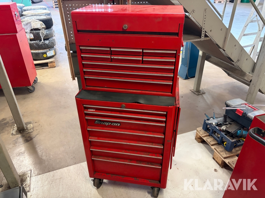 Verktygsvagn med blandade verktyg Snap-On
