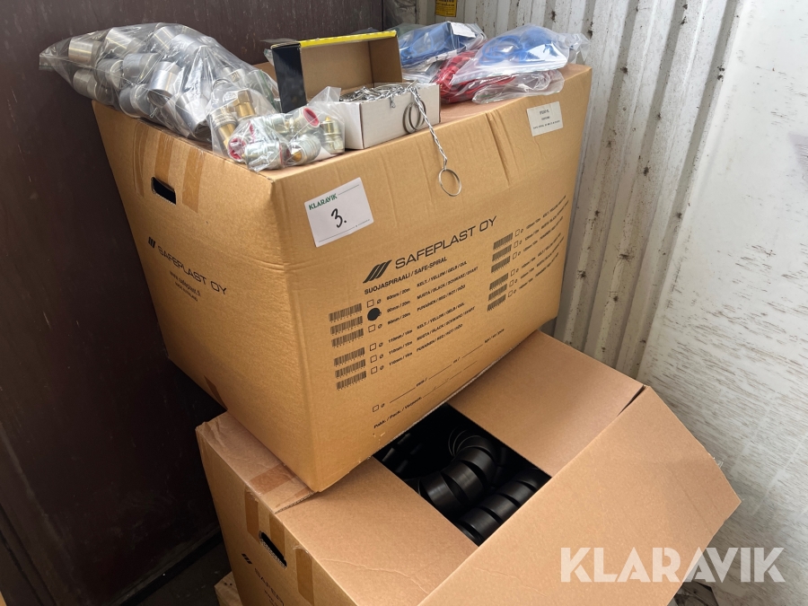 Diverse hydrauldelar Parker