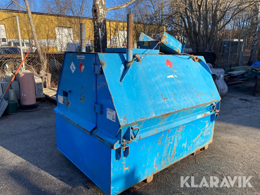Dieseltank Farmartanken 1500 liter