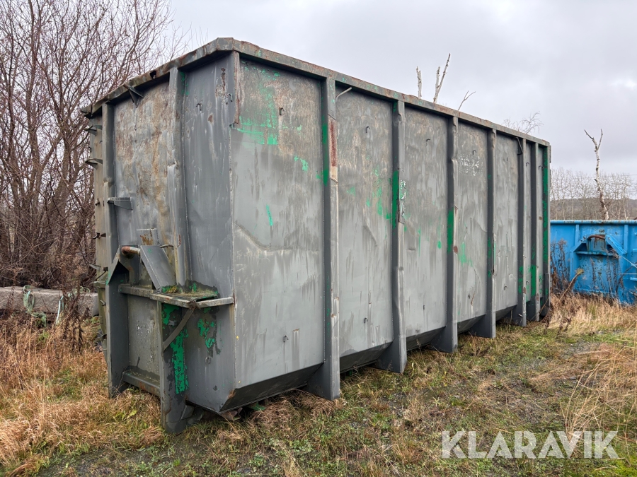 Lastväxlarcontainer 39 m3