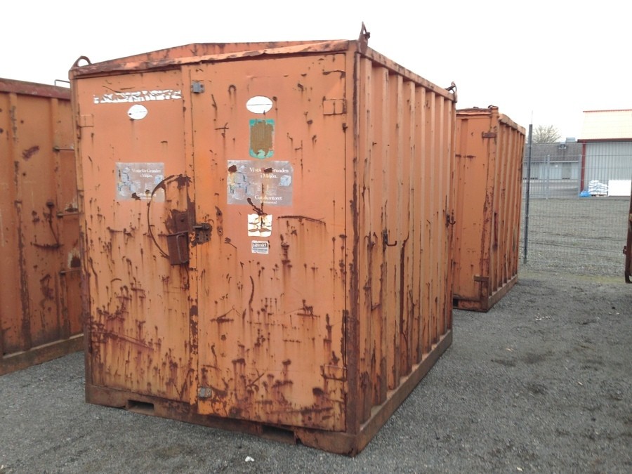 Stålförråd Container