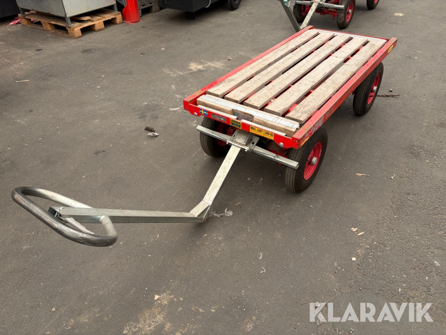 Transportvagn Starke Arvid Höj & Sänk 1500kg
