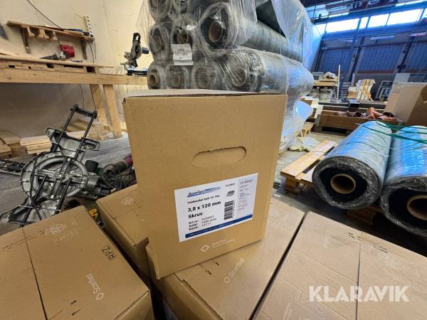 Trådbandad spik 16* Flat ScanFast 3,8 X 120mm 3000st