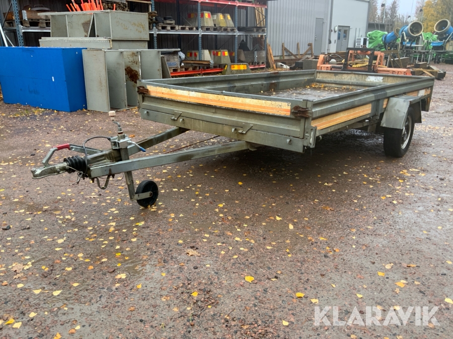 Personbilssläp Trailergruppen X 1000