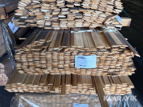 Bastupanel asp 9x42mm x 2000mm