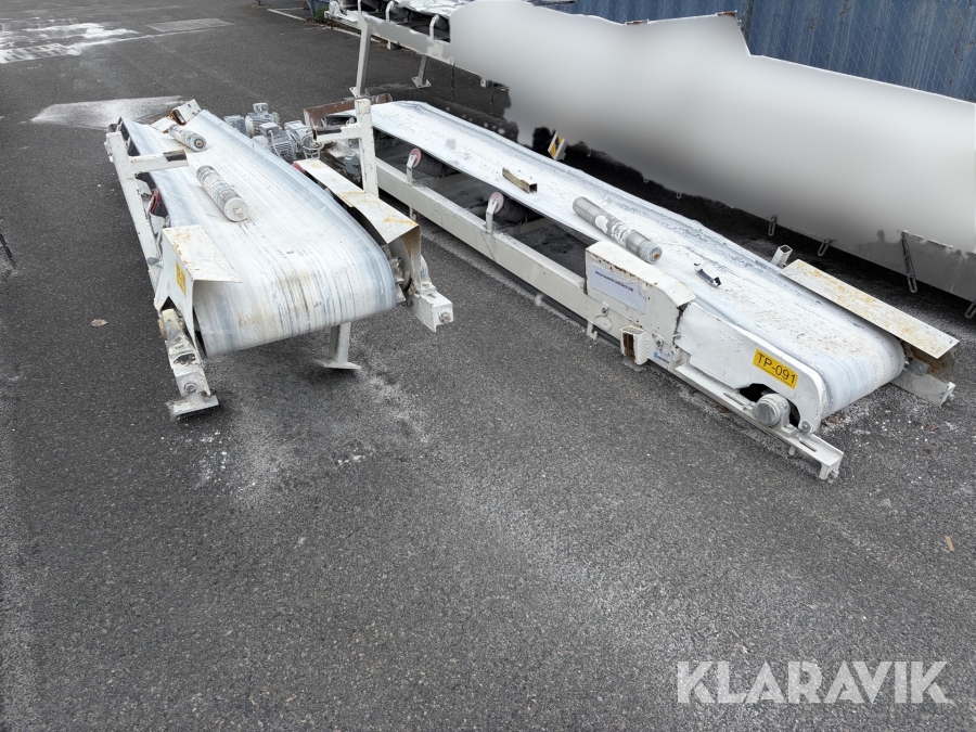 Transportband Skånebelt 7700 mm 2 st