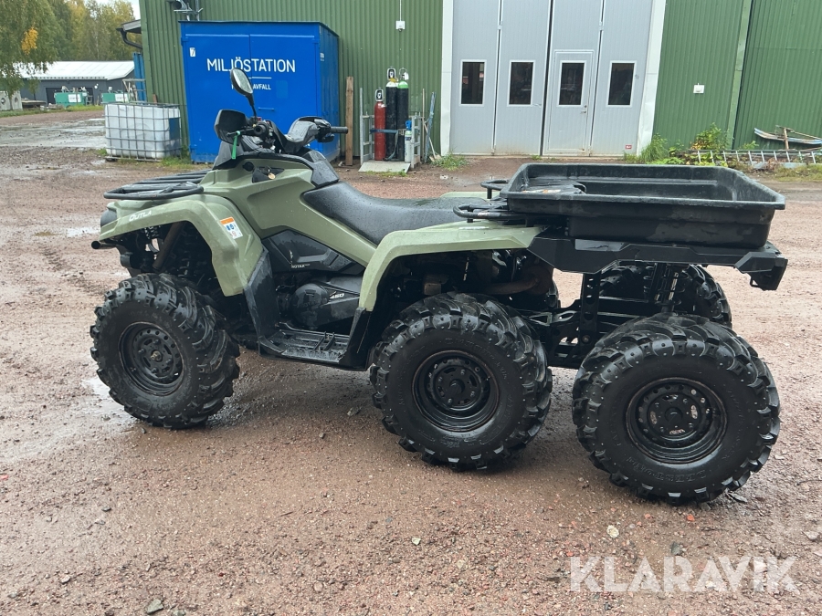 6-hjuling Can-Am Outlander 450 6x6
