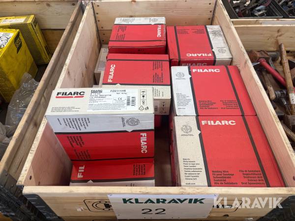 Parti med svetstråd Filarc 1,6mm PZ6111HS