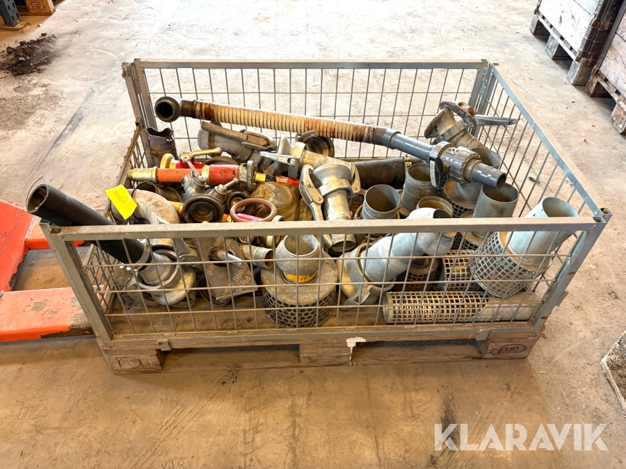 Pall med diverse klokopplingar