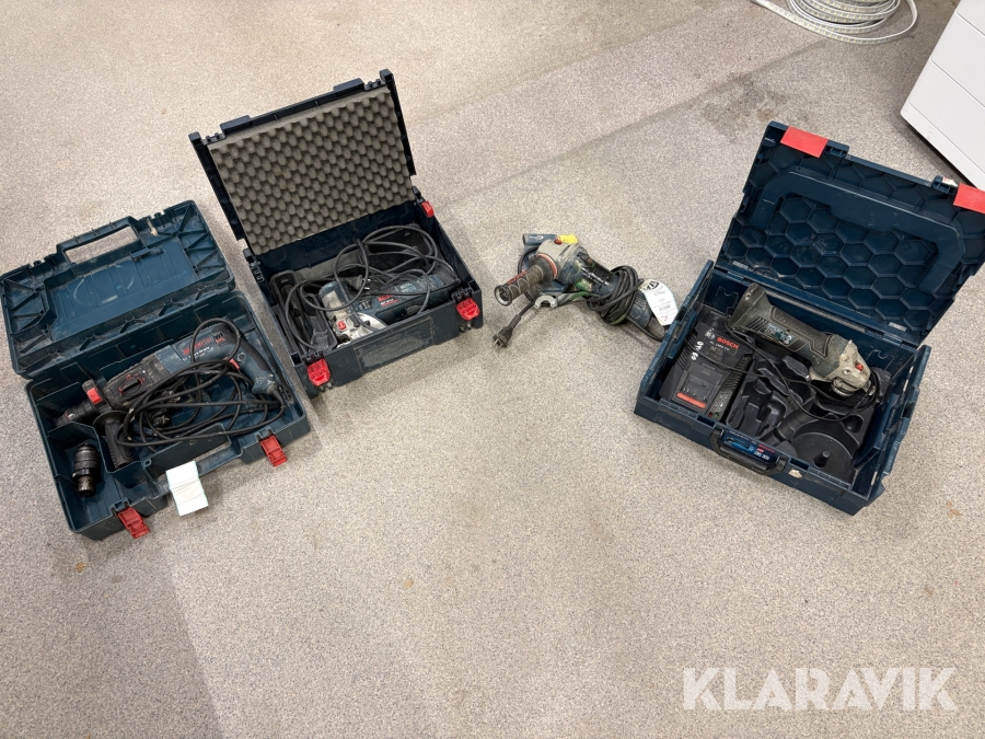 Handmaskiner 4 st Bosch