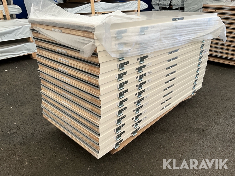 Innerdörrar utan karm 26st