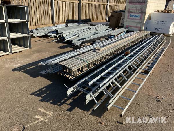 Parti kabelstegar och reglar