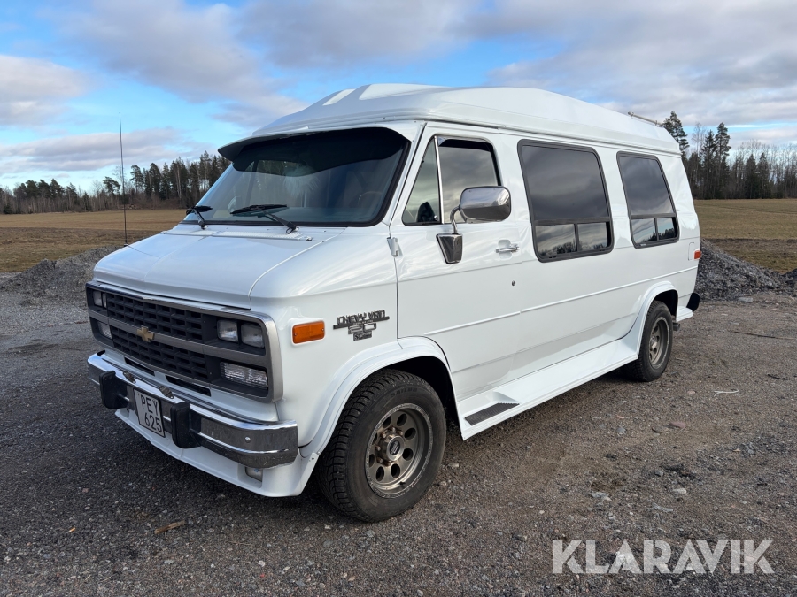 Personbil Chevrolet Chevy Van G30 HD 6,2 diesel jcode