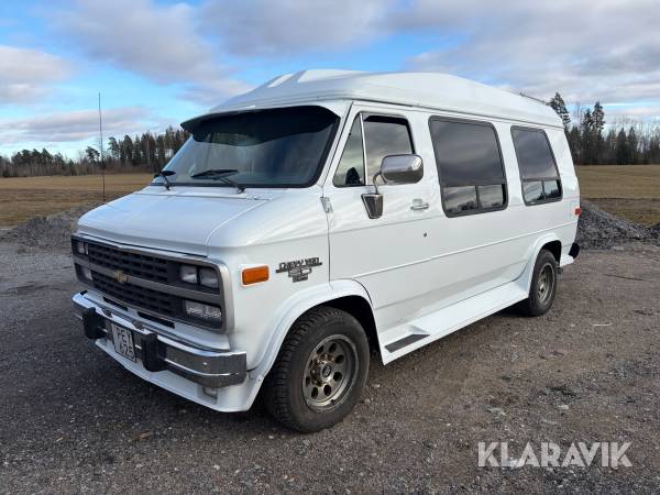 Personbil Chevrolet Chevy Van G30 HD 6,2 diesel jcode
