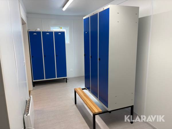 Omklädningsskåp AJ 6st