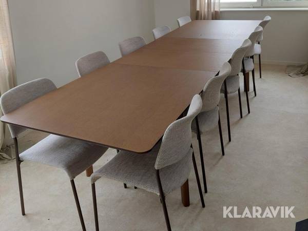 Utdragbart bord, stolar & fåtöljer Ikea Mellansel / Udmund / Stockholm