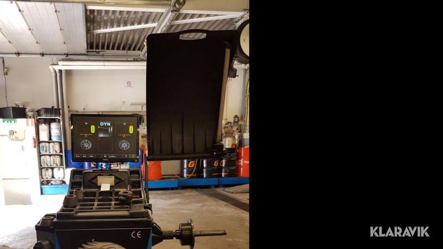 Däckbalanseringsmaskin