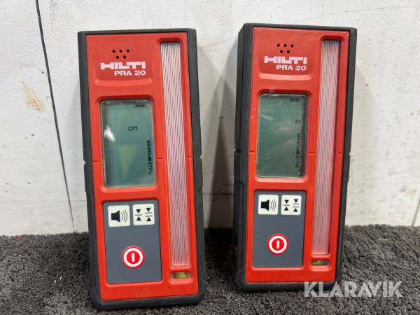 Lasermottagare Hilti PRA 20