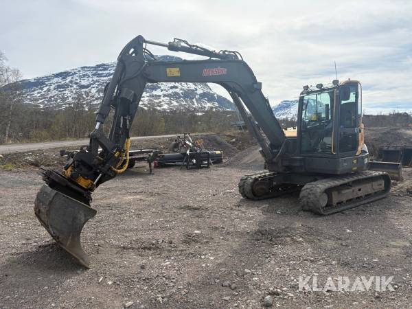 Grävmaskin Volvo ECR88D