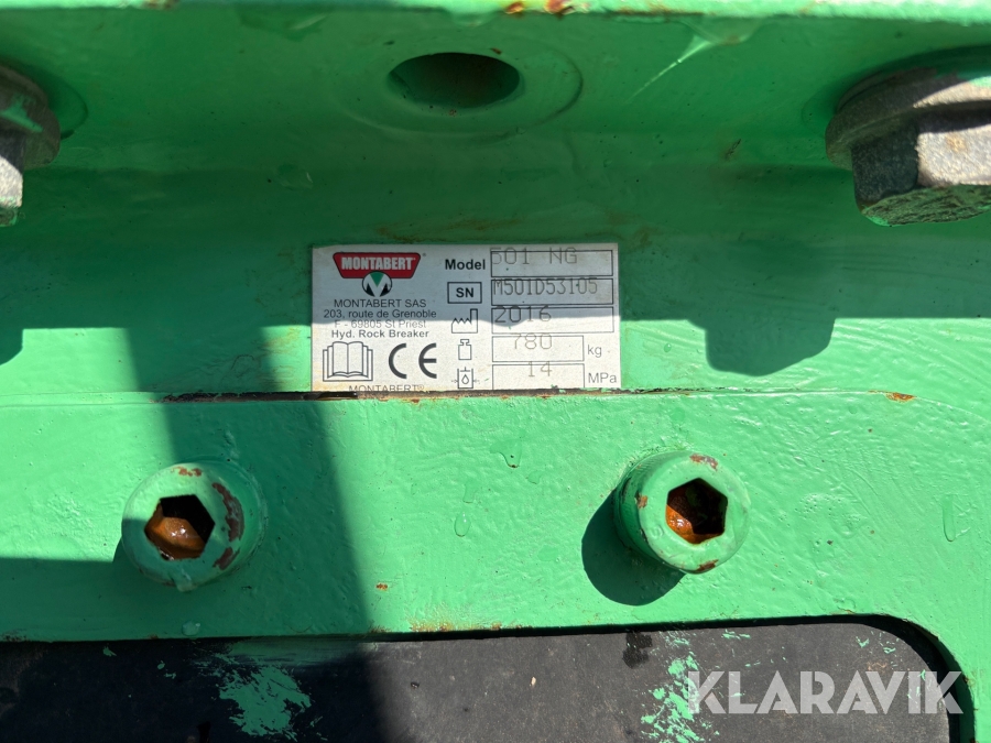 Hydraulhamare Montabert 501 NG