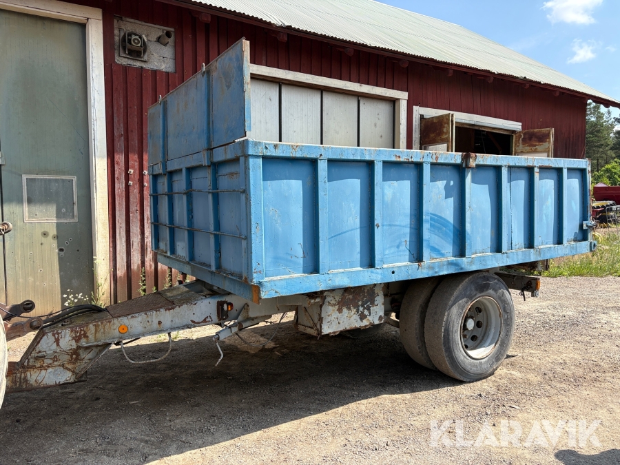 Tippvagn i Hardox 10 ton