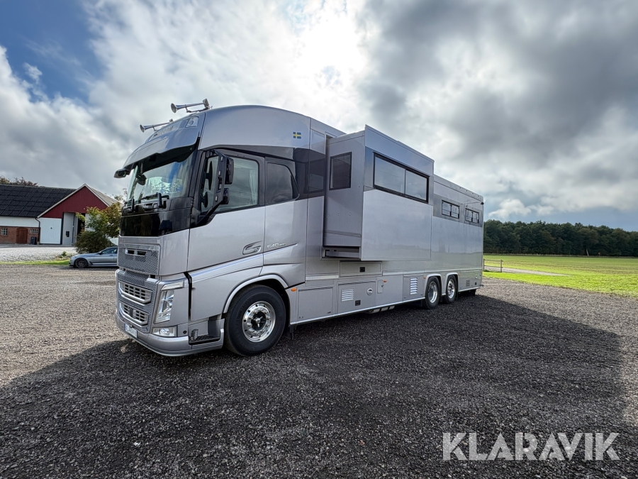 Hästtransport/Husbil Volvo FH 540 EQUIX