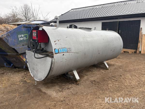 Dieseltank ABG 5 m3 med pump